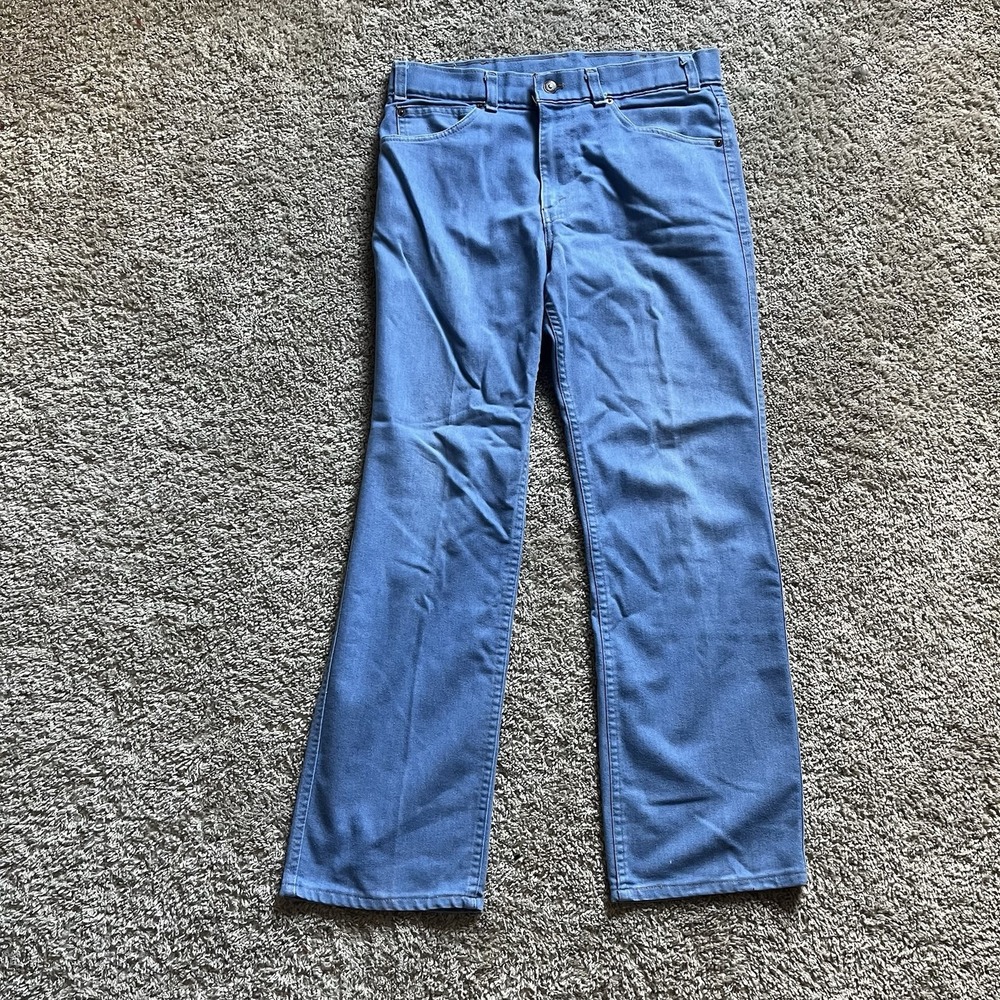 Vintage Levi's Action Jeans Men's 32x29 Disco‎ Style Accented Pockets